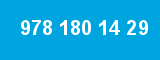 978 180 14 29 978 180 14 29